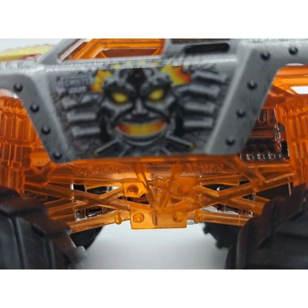 Hot Wheels Monster Jam Max-D Edge Glow Roll Monster Truck Die-Cast Toy 3